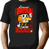 Existential Bread T-Shirt - Retro Graphic Tee for Men & Women - Black