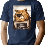 Exotic Rebel T-Shirt - Retro Graphic Tee for Men & Women - Navy
