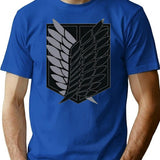 Exploration Battalion - Snk - Bw Classic T-Shirt - Blue