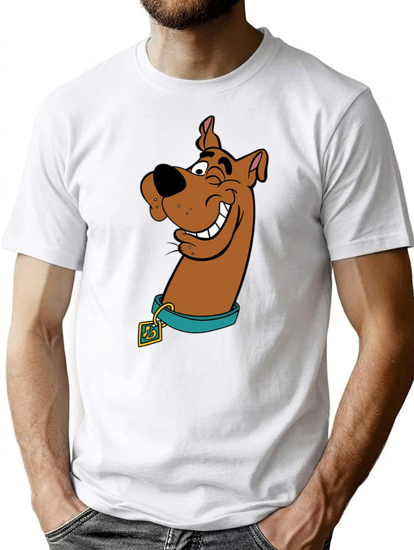 Explore Outer Space - Motivational Quote (Dog Lovers) T-Shirt for Men & Women, T-Shirts Graphic Tee - White