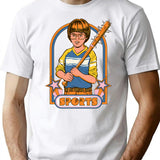 Extreme Sports T-Shirt - Retro Graphic Tee for Men & Women - White