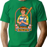 Extreme Sports T-Shirt - Retro Graphic Tee for Men & Women - Green