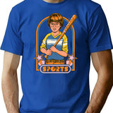 Extreme Sports T-Shirt - Retro Graphic Tee for Men & Women - Blue