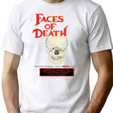 Faces Of Death (1978) T-Shirt for Men & Women, T-Shirts Graphic Tee - White