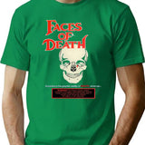 Faces Of Death (1978) T-Shirt for Men & Women, T-Shirts Graphic Tee - Green
