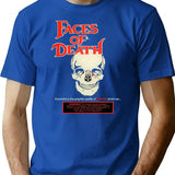 Faces Of Death (1978) T-Shirt for Men & Women, T-Shirts Graphic Tee - Blue