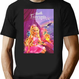 Fairytopia Poster T-Shirt - Retro Graphic Tee for Men & Women - Black