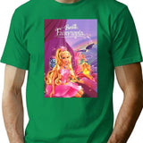 Fairytopia Poster T-Shirt - Retro Graphic Tee for Men & Women - Green