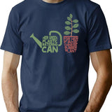 Fake Plastic Trees T-Shirt - Retro Graphic Tee for Men & Women - Navy