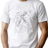 Family Business T-Shirt for Men & Women, T-Shirts Graphic Tee - White