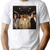 Family Crew Magic Smile Poster T-Shirt - Retro Graphic Tee for Men & Women - White