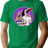 Family Portrait Of The Recently Deceased T-Shirt for Men & Women, T-Shirts Graphic Tee - Green