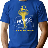 Famous Leg Lamp T-Shirt for Men & Women, T-Shirts Graphic Tee - Blue