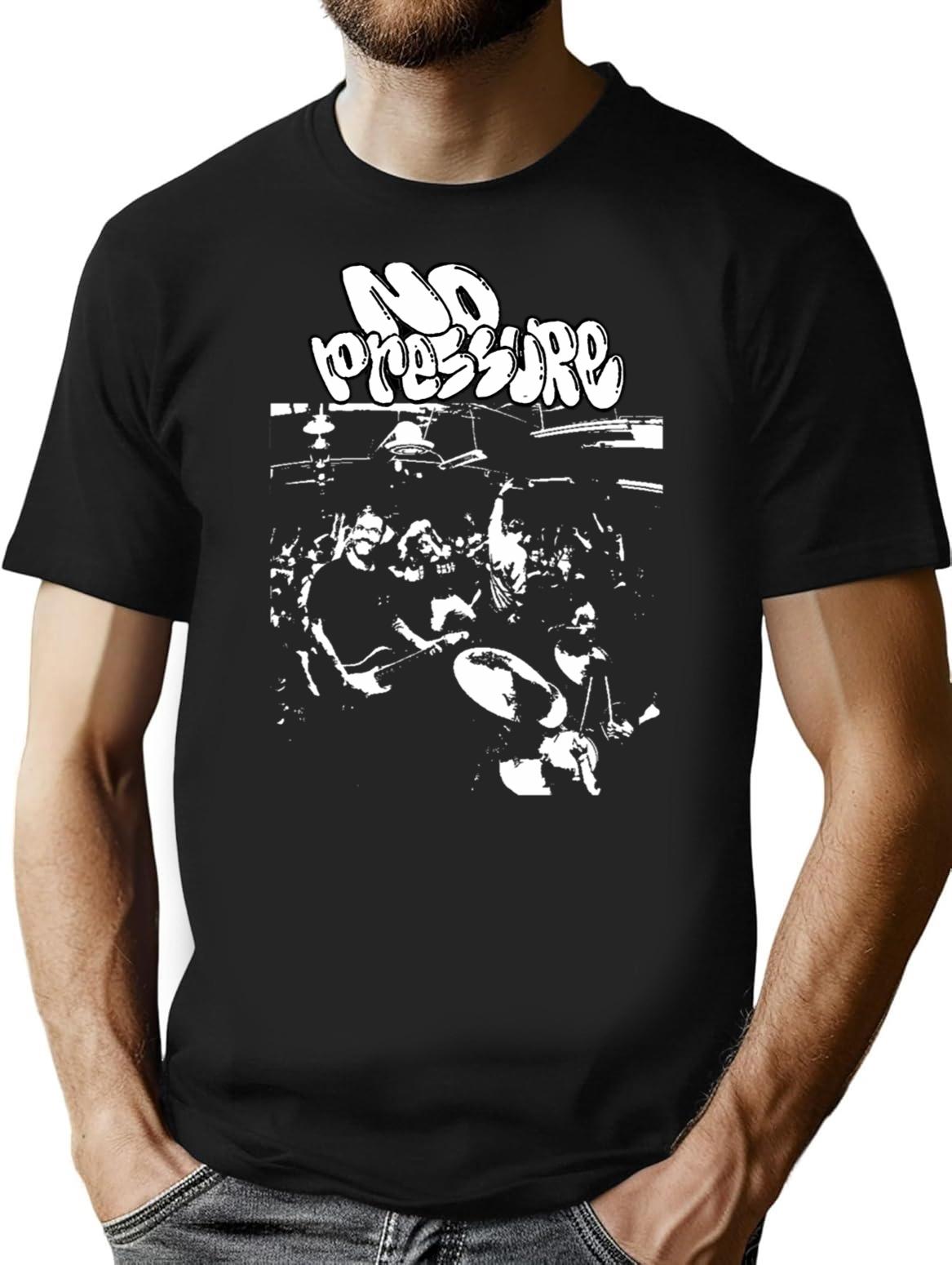 Fan Art No Pressure Punk Live T-Shirt - Black