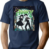 Fantasy Adventure Webcomic - Vintage Anime (1) T-Shirt - Navy