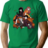 Fantasy Adventure Webcomic - Vintage Anime T-Shirt - Green