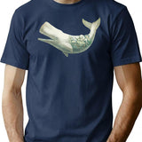 Far And Wide T-Shirt - Retro Graphic Tee for Men & Women - Navy