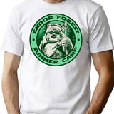 Far Away Creature Forest Summer Camp T-Shirt for Men & Women, T-Shirts Graphic Tee - White