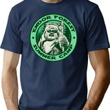 Far Away Creature Forest Summer Camp T-Shirt for Men & Women, T-Shirts Graphic Tee - Navy