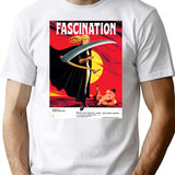 Fascination T-Shirt for Men & Women, T-Shirts Graphic Tee - White