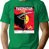 Fascination T-Shirt for Men & Women, T-Shirts Graphic Tee - Green