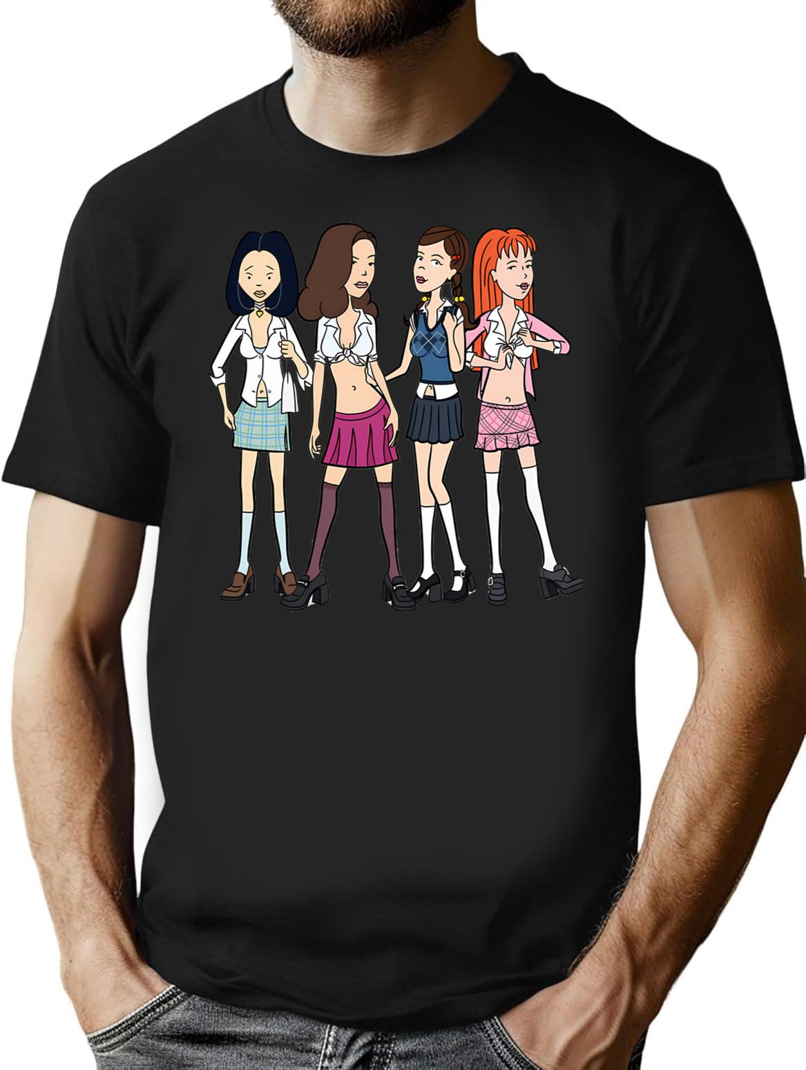 Fashion Club T-Shirt - Retro Graphic Tee for Men & Women - Black