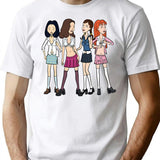 Fashion Club T-Shirt - Retro Graphic Tee for Men & Women - White