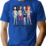 Fashion Club T-Shirt - Retro Graphic Tee for Men & Women - Blue