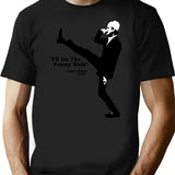 Fawlty Towers - I'll Do The Funny Walk T-Shirt - Black