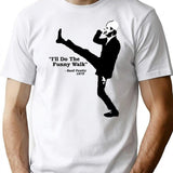 Fawlty Towers - I'll Do The Funny Walk T-Shirt - White