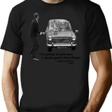 Fawlty Towers I'm Going To Give You A Damn Good Thrashing T-Shirt - Black