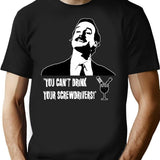 Fawlty Towers - You Can't Drink Your Screwdrivers Funny T-Shirt - Black