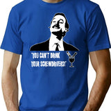 Fawlty Towers - You Can't Drink Your Screwdrivers Funny T-Shirt - Blue