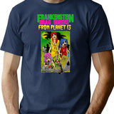 Fdqfp13 Night Of The Living Drag Queens Art Logo T-Shirt for Men & Women, T-Shirts Graphic Tee - Navy