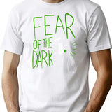 Fear Of The Dark T-Shirt for Men & Women, T-Shirts Graphic Tee - White