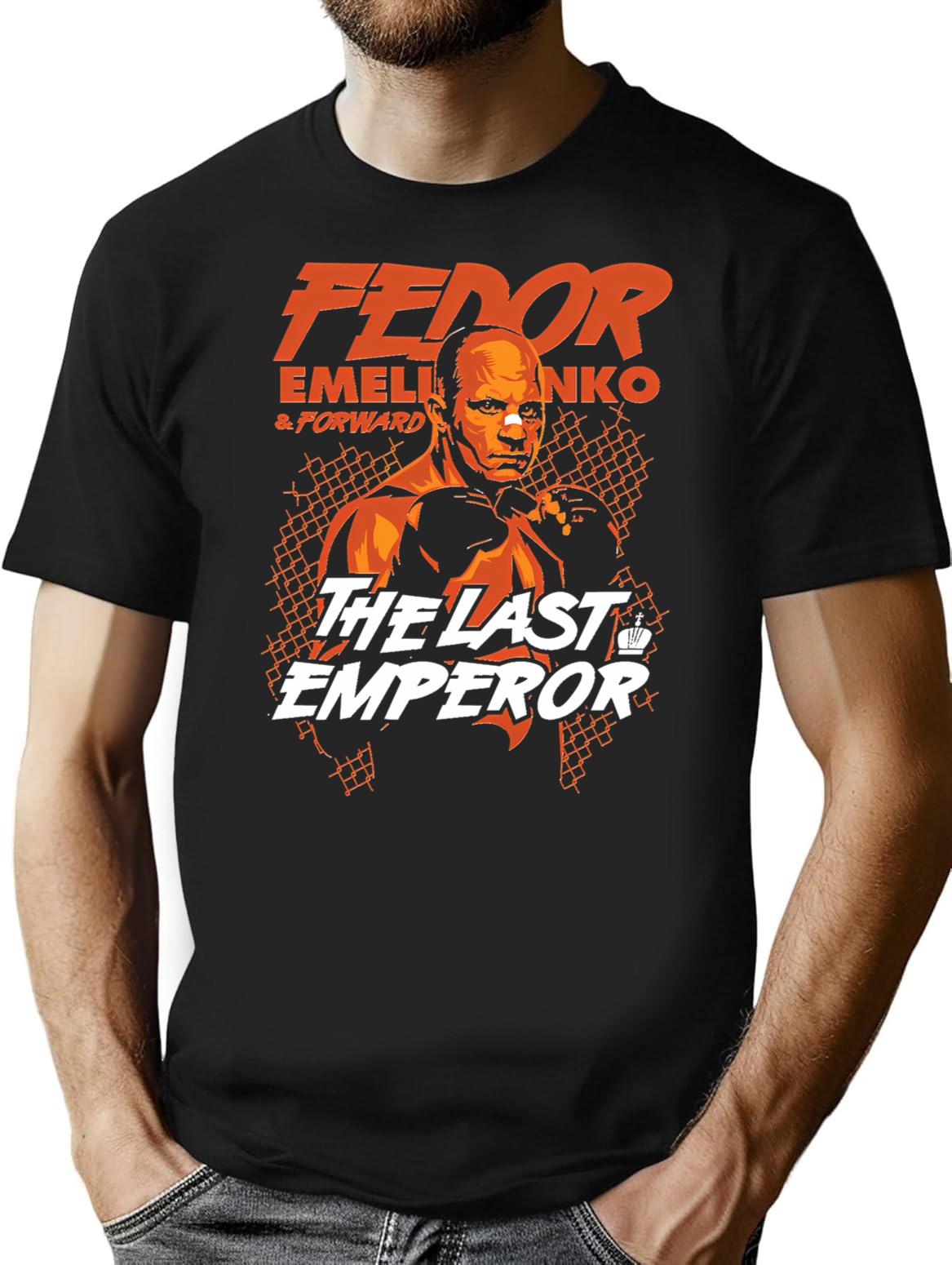 Fedor Emelianenko Essential T Shirt - Retro Graphic Tee for Men & Women - Black