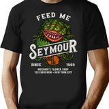 Feed Me Seymour T-Shirt for Men & Women, T-Shirts Graphic Tee - Black