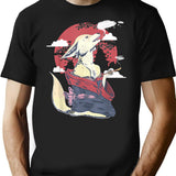 Fennec Japanese Harajuku Retro T-Shirt - Black