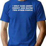 Fernet Argentino Funny Saying T-Shirt - Sarcastic Humor Graphic Tee - Blue