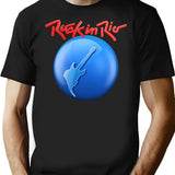 Festival Rock In Rio Brazil T-Shirt - Retro Graphic Tee for Men & Women - Black