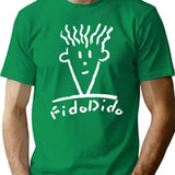 Fido Dodo Dido T-Shirt - Retro Graphic Tee for Men & Women - Green