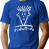 Fido Dodo Dido T-Shirt - Retro Graphic Tee for Men & Women - Blue