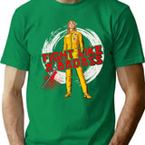 Fight Like A Badass T-Shirt for Men & Women, T-Shirts Graphic Tee - Green