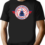 Fightertown Usa Volleyball Tournament Miramar T-Shirt for Men & Women, T-Shirts Graphic Tee - Black