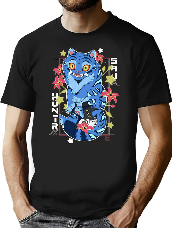 Films 2025 Animated Kpop Logo Fan Musical T-Shirt for Men & Women, T-Shirts Graphic Tee - Black