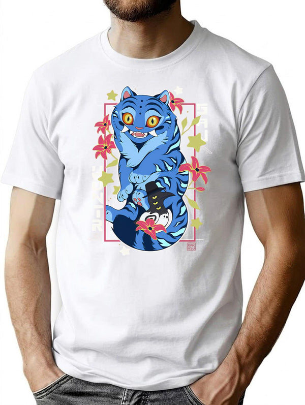 Films 2025 Animated Kpop Logo Fan Musical T-Shirt for Men & Women, T-Shirts Graphic Tee - White