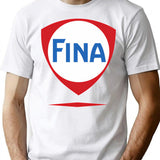 Fina Racing Fuel 2 T-Shirt - Retro Graphic Tee for Men & Women - White
