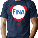 Fina Racing Fuel 2 T-Shirt - Retro Graphic Tee for Men & Women - Navy