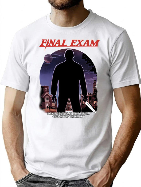 Final Exam 1981 T-Shirt for Men & Women, T-Shirts Graphic Tee - White