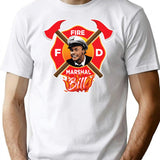 Fire Marshal Bill In Living Color T-Shirt for Men & Women, T-Shirts Graphic Tee - White